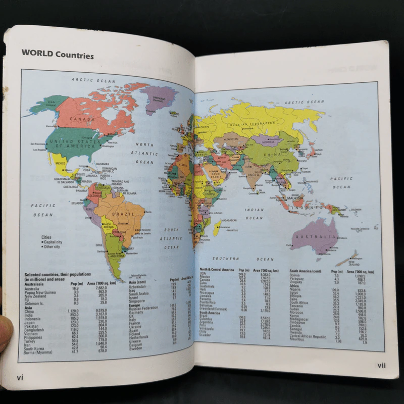 World Atlas Pocket หนังสือแผ่นที่โลก รูปที่ 10