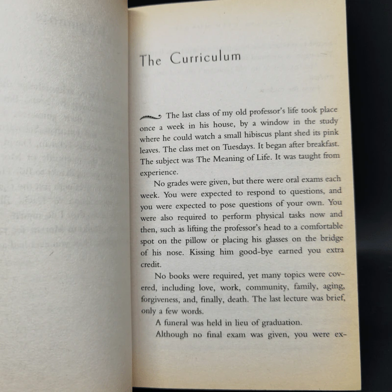 Tuesdays with Morrie - Mitch Albom รูปที่ 11