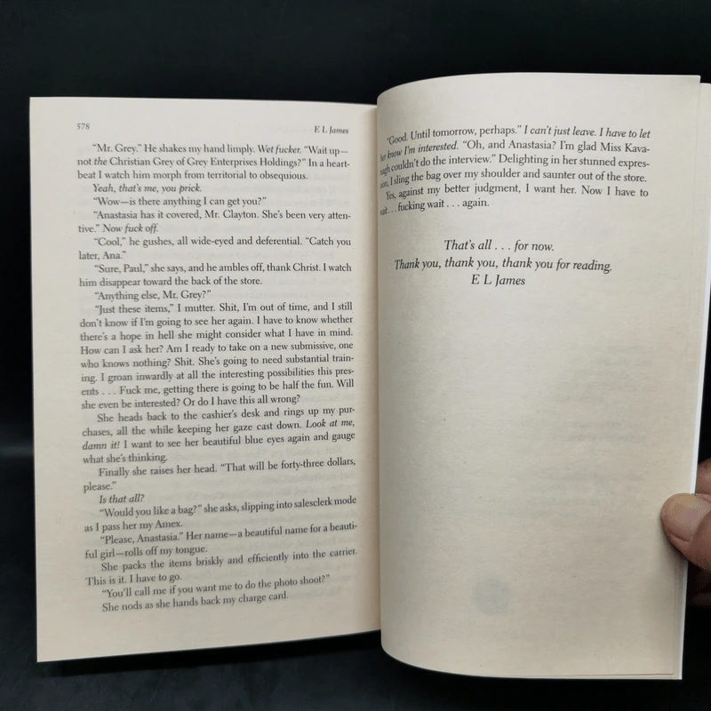 Fifty Shades of Grey Vol.1-3 Boxset - E L James รูปที่ 13