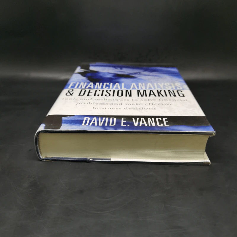 Financial Analysis & Decision Makinng - David E.Vance รูปที่ 4