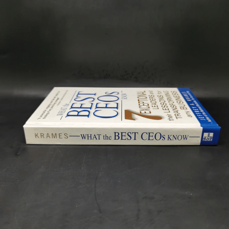 What the Best CEOs Know - Jeffrey Krames รูปที่ 3