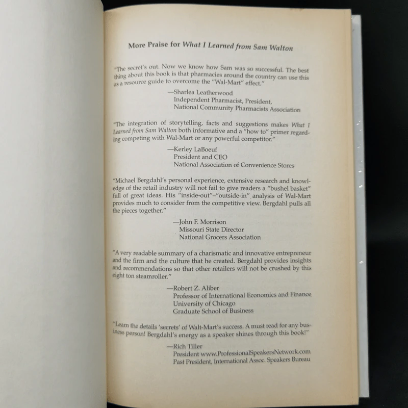 What I Learned From Sam Walton - Michael Bergdahl รูปที่ 8