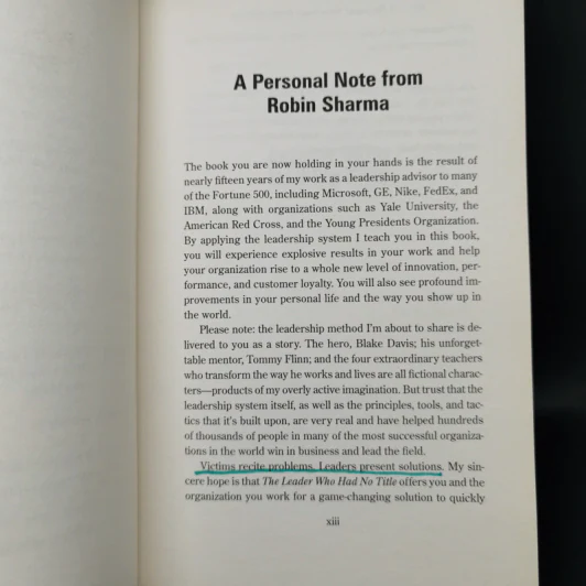 The Leader Who Had No Title - Robin Sharma รูปที่ 10