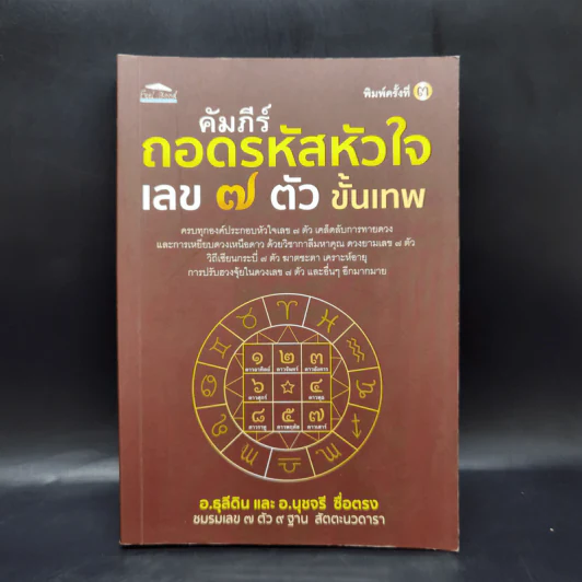 คัมภีร์ถอดรหัสหัวใจเลข 7 ตัว ขั้นเทพ - ธุลีดิน, นุชจรี ซื่อตรง รูปที่ 1