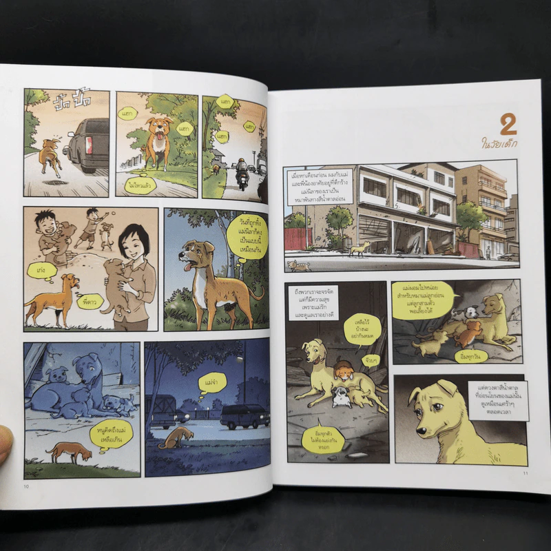 บันทึกสี่เท้า จากหัวใจผู้ไร้บ้าน ฉบับการ์ตูน - เรืองศักดิ์ ดวงพลา รูปที่ 13