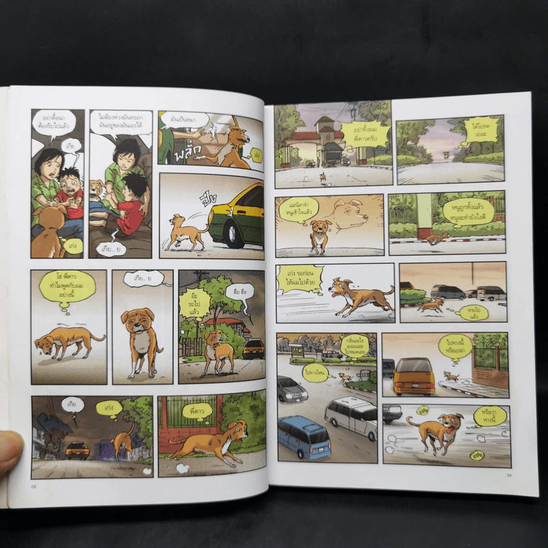 บันทึกสี่เท้า จากหัวใจผู้ไร้บ้าน ฉบับการ์ตูน - เรืองศักดิ์ ดวงพลา รูปที่ 12
