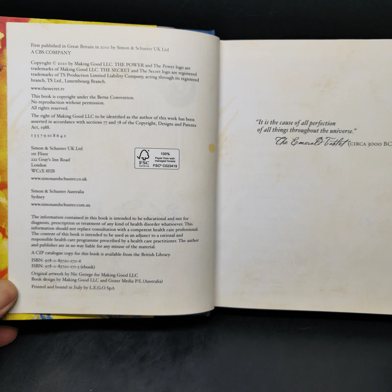 The Power (The Secret) - Rhonda Byrne รูปที่ 8