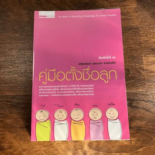 คู่มือตั้งชื่อลูก - เสฐียรพงษ์ วรรณปก รูปที่ 1