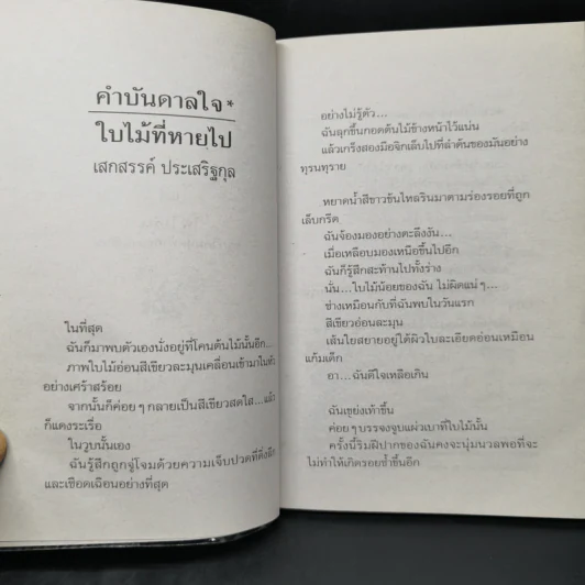 ใบไม้ที่หายไป - จิระนันท์ พิตรปรีชา รูปที่ 9