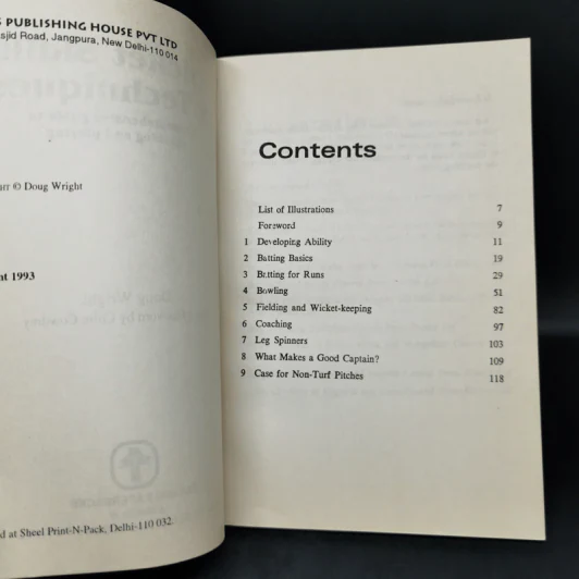 Cricket Skills & Techniques - Doug Wright รูปที่ 8