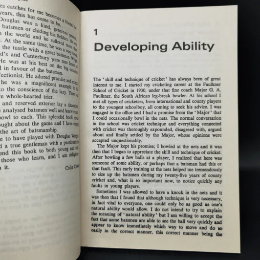 Cricket Skills & Techniques - Doug Wright รูปที่ 11