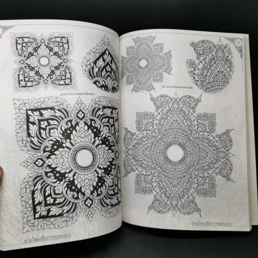 ลายไทยเพื่อการออกแบบ - อโนรยา รูปที่ 12