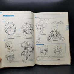ครบทุกพื้นฐานการหัดวาดการ์ตูน Manga Bible 1 รูปที่ 14