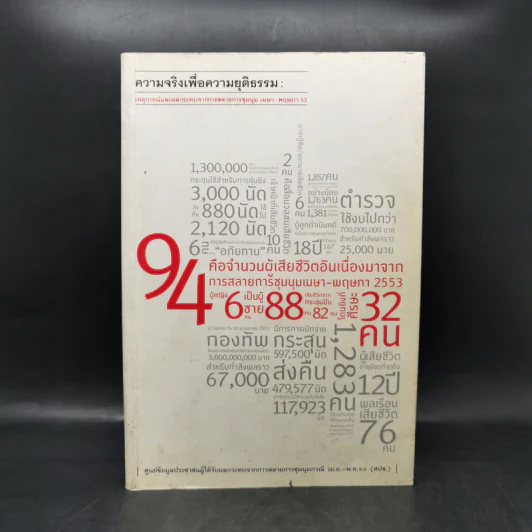 ความจริงเพื่อความยุติธรรม : เหตุการณ์และผลกระทบจากการสลายการชุมนุม เมษา-พฤษภา 53 รูปที่ 1