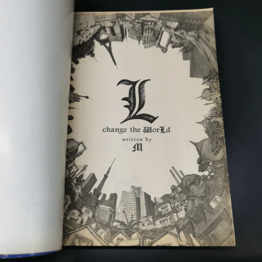 L change the World written by M  (Death Note) รูปที่ 3