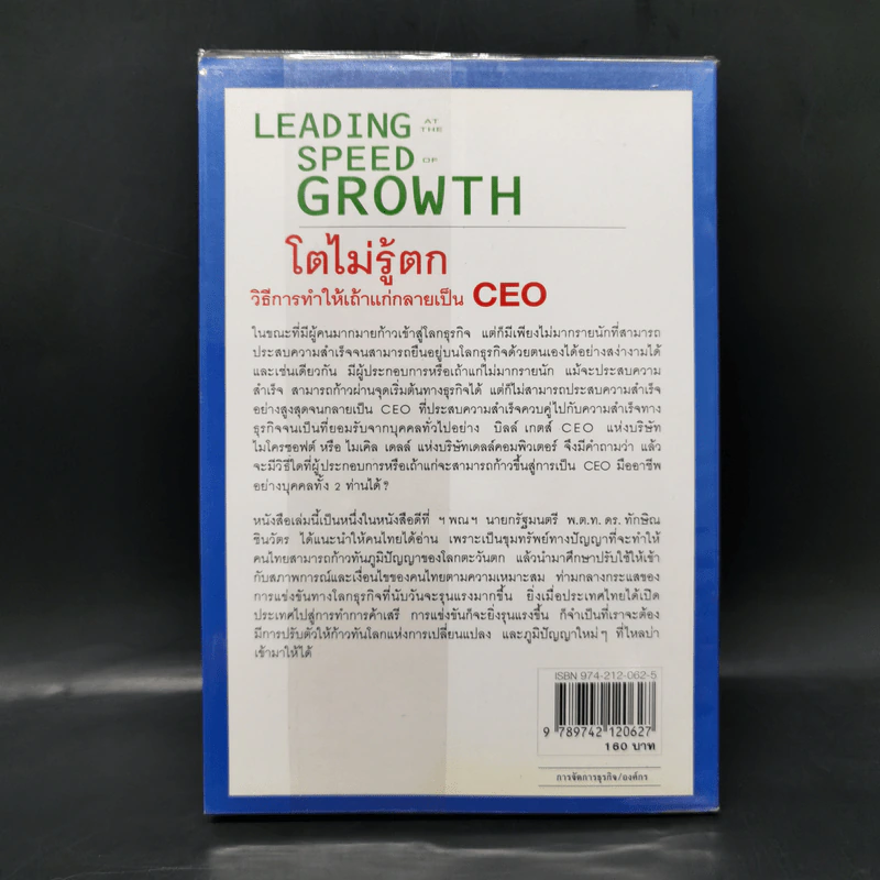 Leading Speed Growth โตไม่รู้ตก วิธีการทำให้เถ้าแก่กลายเป็น CEO รูปที่ 2
