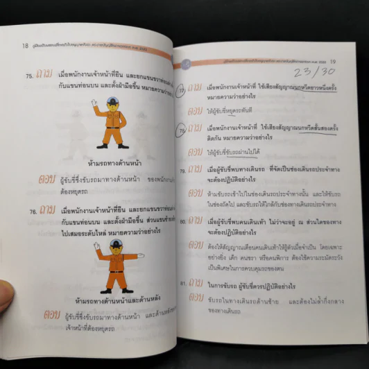 คู่มือเตรียมสอบเพื่อขอรับใบอนุญาตขับรถ พ.ศ.2522 รูปที่ 10