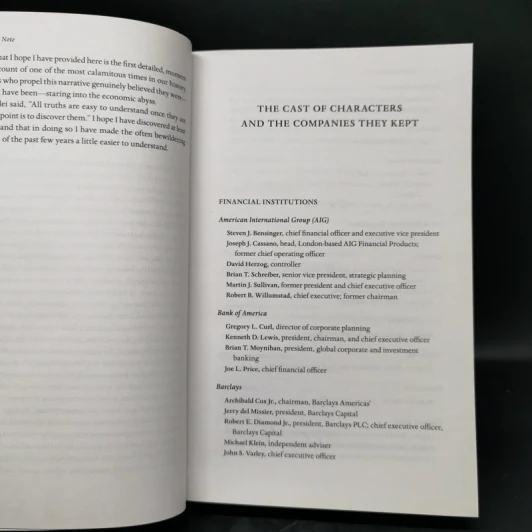 Too Big to Fail - Andrew Ross Sorkin รูปที่ 8