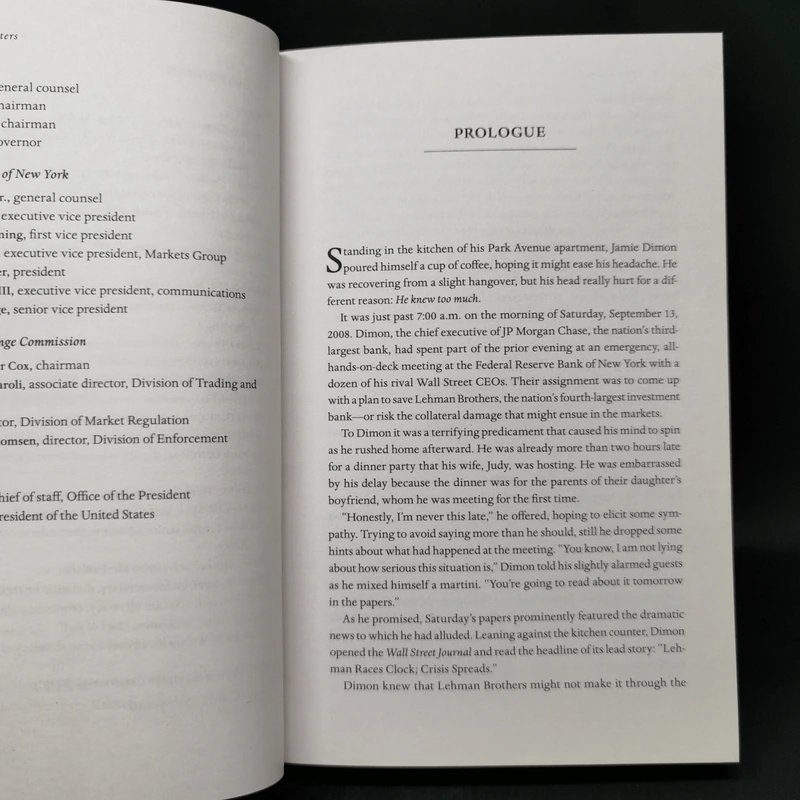 Too Big to Fail - Andrew Ross Sorkin รูปที่ 9