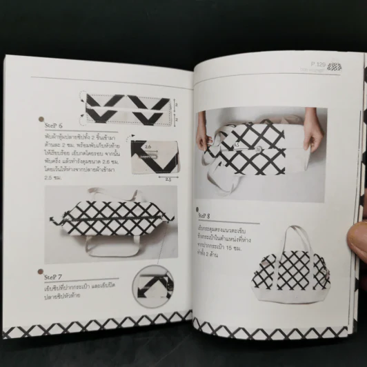 Bag to Basic คู่มือตัดเย็บ 10 กระเป๋าจำเป็นของสาวๆชาวดีไอวาย - Polkadot lover รูปที่ 12
