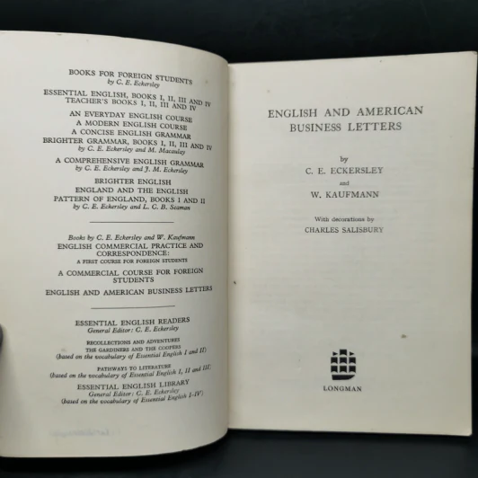 English and American Business Letters - Longman รูปที่ 8