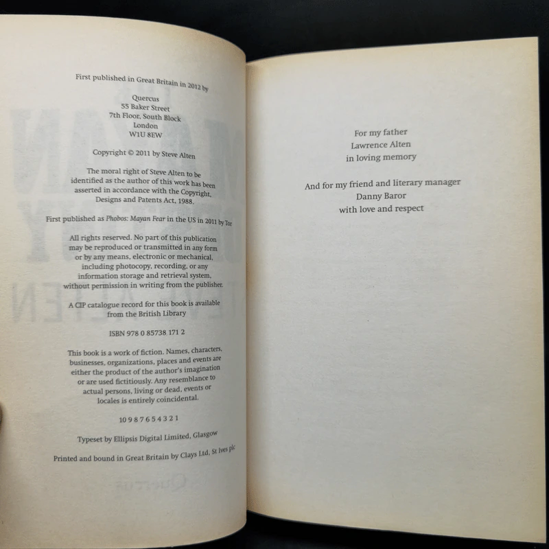 Mayan Destiny - Steve Alten รูปที่ 8