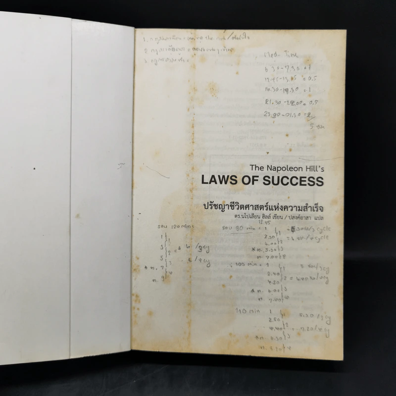 The Napoleon Hill's Laws of Success ปรัชญาชีวิตศาสตร์แห่งความสำเร็จ - นโปเลียน ฮิลล์, ปสงค์อาสา รูปที่ 8