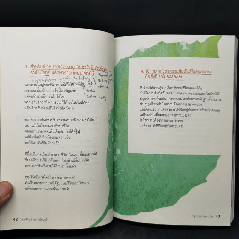 ฉันเปลี่ยนเพราะเขียนเป้า + สมุดตั้งเป้าหมาย - วิสูตร แสงอรุณเลิศ รูปที่ 11