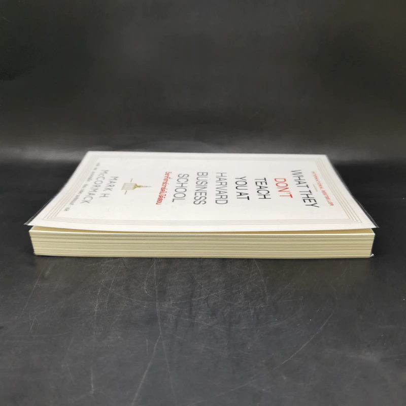 วิชาที่ฮาร์วาร์ดไม่ได้สอน - Mark H. McCrmack (มาร์ก เอช. แมกคอร์แม็ก) รูปที่ 5