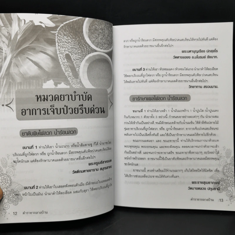 ตำรายากลางบ้าน (มีสรรพคุณชะงัด) - พระเทพวิมลโมลี รูปที่ 13