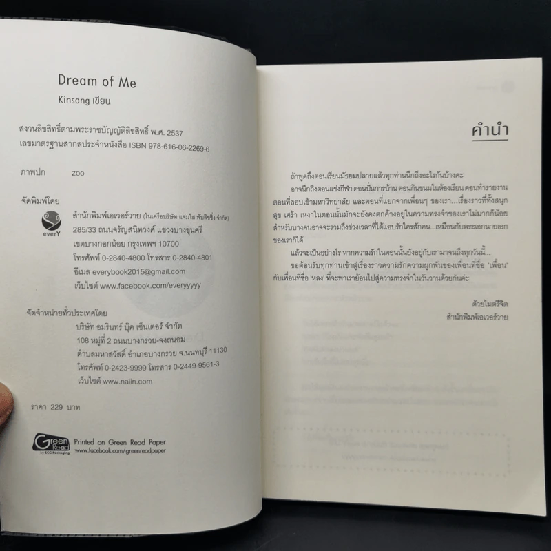 นิยายวาย Dream of Me - Kinsang รูปที่ 8