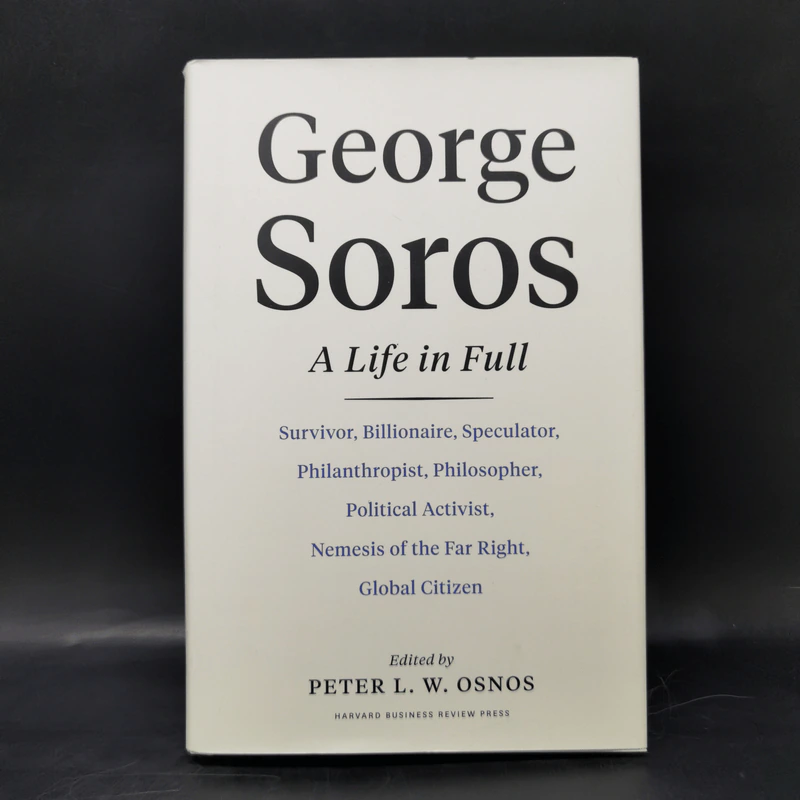 George Soros: A Life In Full - Peter L. W. Osnos รูปที่ 1