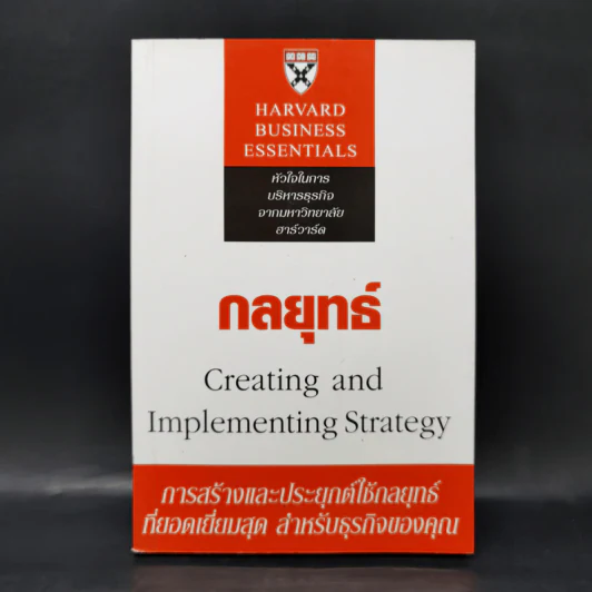 กลยุทธ์ Creating and Implementing Strategy - Harvard Business Essentials รูปที่ 1