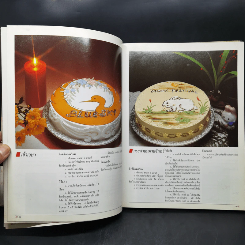 ตำราการแต่งหน้าเค้ก - อาจารย์จริยา เดชกุญชร รูปที่ 12