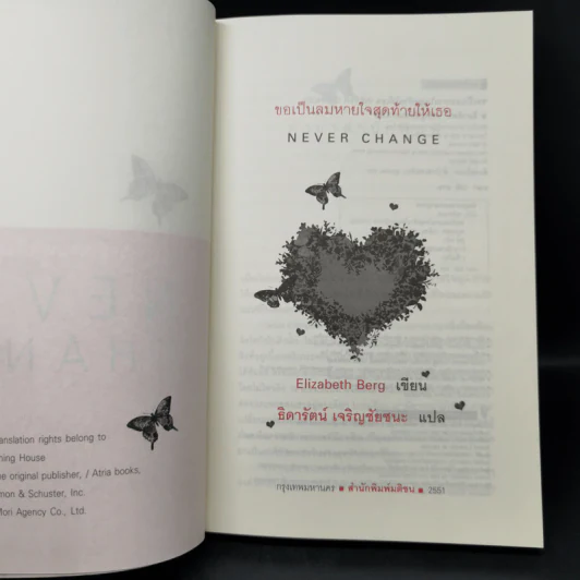 Never Change ขอเป็นลมหายใจสุดท้ายให้เธอ - ธิดารัตน์ เจริญชัยชนะ รูปที่ 8