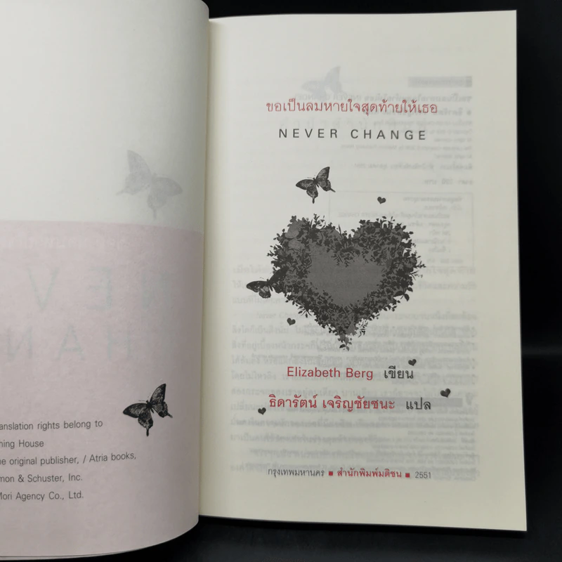 Never Change ขอเป็นลมหายใจสุดท้ายให้เธอ - ธิดารัตน์ เจริญชัยชนะ รูปที่ 8