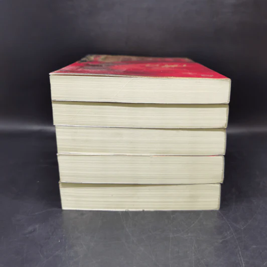 Boxset นิยายชุด มาเฟียเลือดมังกร 5 เล่ม ได้แก่ เสือ สิงห์ กระทิง แรด หงส์ - รพัด, ลิซ, ผักบุ้ง, ลิลลี่สีขาว, เรนนี่ รูปที่ 8