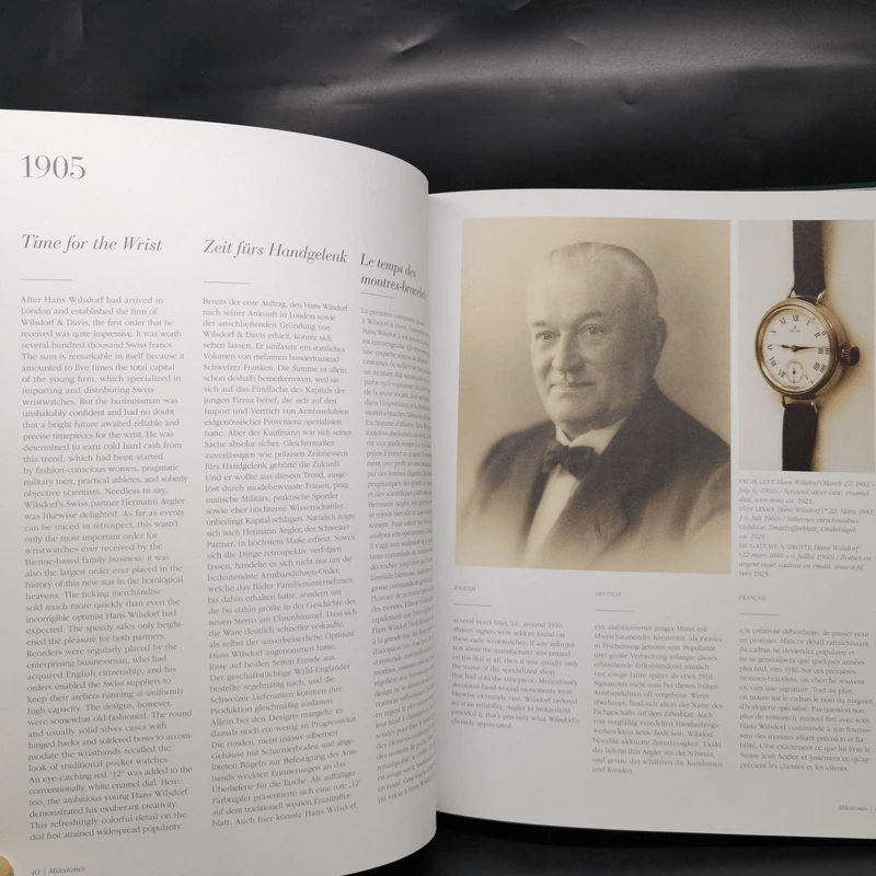 The Watch Book Rolex - Gisbert L. Brunner หนังสือนาฬิกา ภาษาอังกฤษ รูปที่ 15