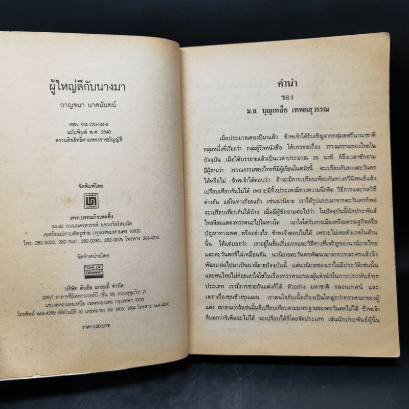 ผู้ใหญ่ลีกับนางมา - กาญจนา นาคนันทน์ รูปที่ 8