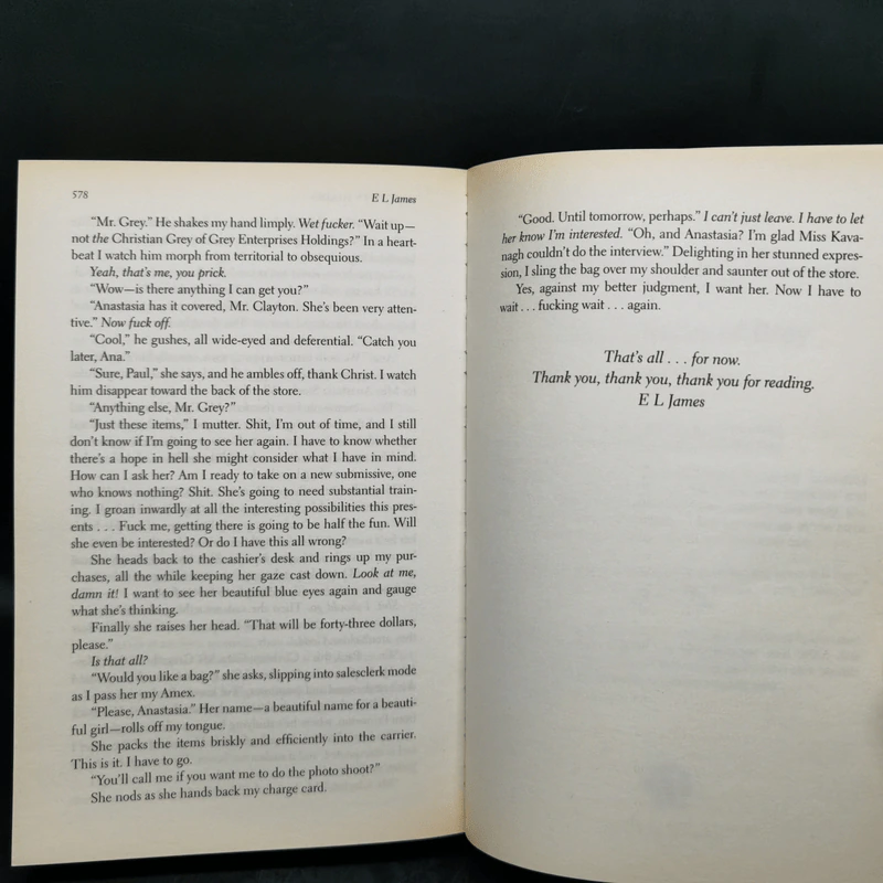 Fifty Shades of Grey Vol.1-3 + Grey - E L James รูปที่ 8