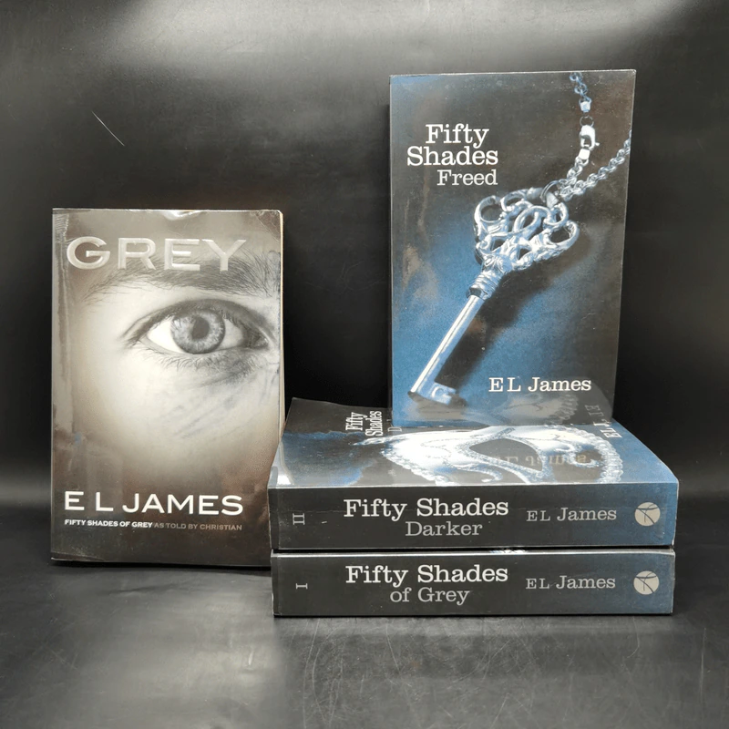 Fifty Shades of Grey Vol.1-3 + Grey - E L James รูปที่ 1