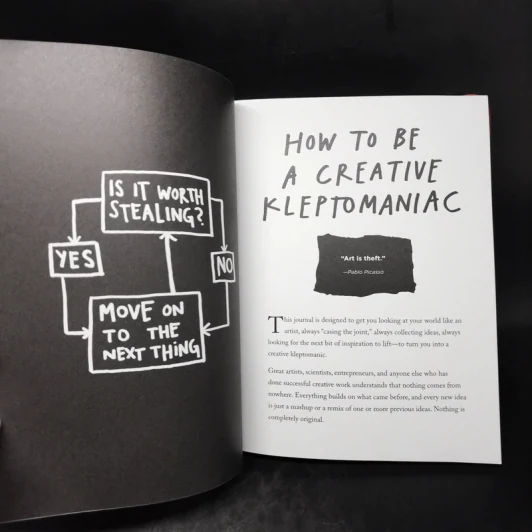 The Steal Like an Artist Journal - Austin Kleon รูปที่ 9