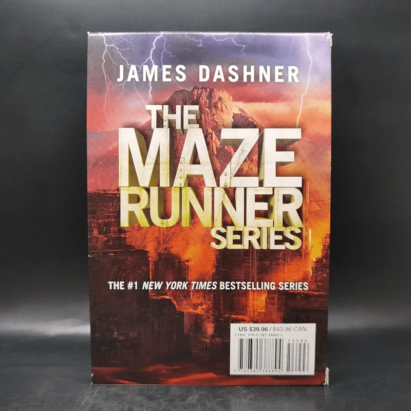 The Maze Runner Series Boxset 4 Books - James Dashner รูปที่ 3