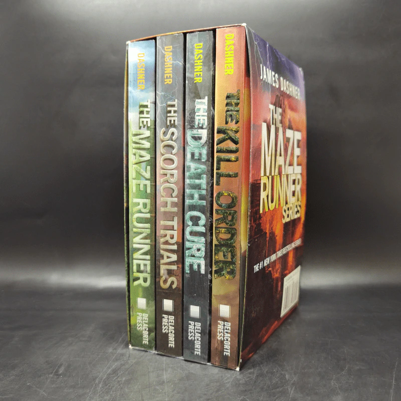 The Maze Runner Series Boxset 4 Books - James Dashner รูปที่ 1
