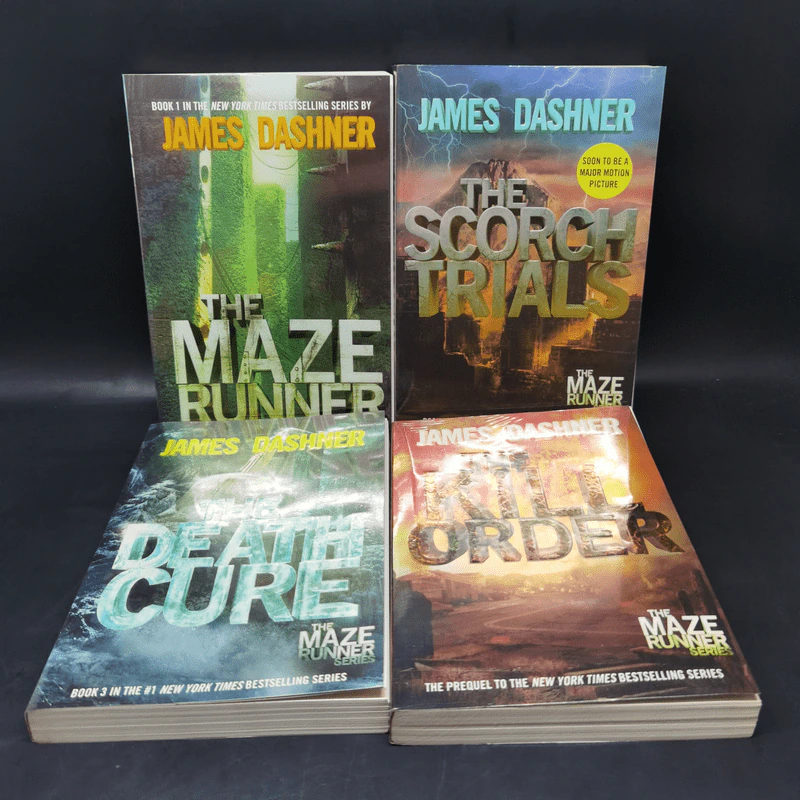 The Maze Runner Series Boxset 4 Books - James Dashner รูปที่ 4