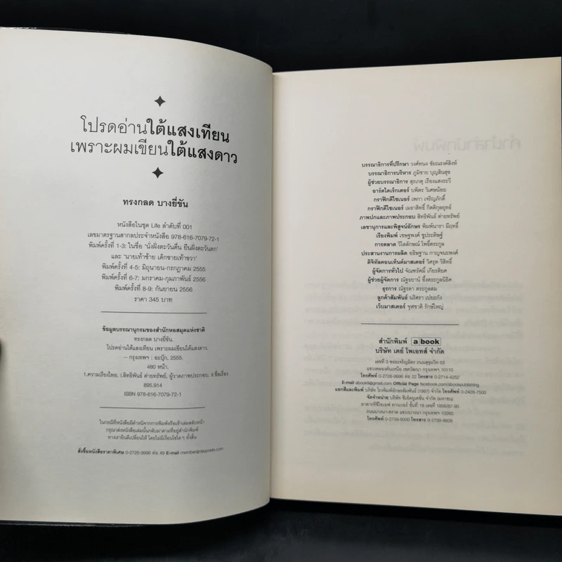 โปรดอ่านใต้แสงเทียนเพราะผมเขียนใต้แสงดาว - ทรงกลด บางยี่ขัน รูปที่ 8