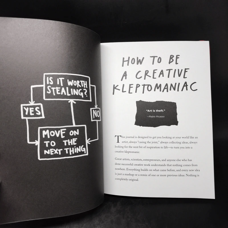 The Steal Like an Artist Journal - Austin Kleon รูปที่ 9