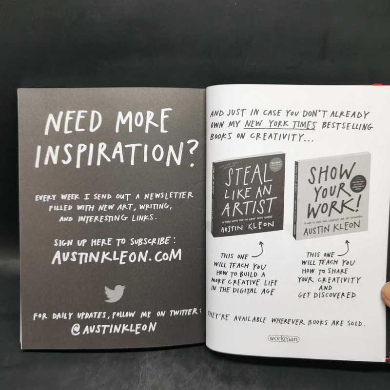 The Steal Like an Artist Journal - Austin Kleon รูปที่ 16