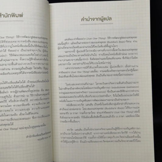 ทำทีละอย่าง Just One Thing - ดร.ริค แฮนสัน รูปที่ 10