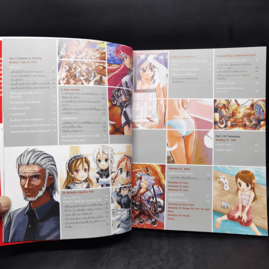 Digiart CG Painting วาดรูปลงสีการ์ตูน CG Comic ด้วย Photoshop + เทคนิคขั้นสูงสำหรับการวาดและลงสีการ์ตูน CG รูปที่ 10